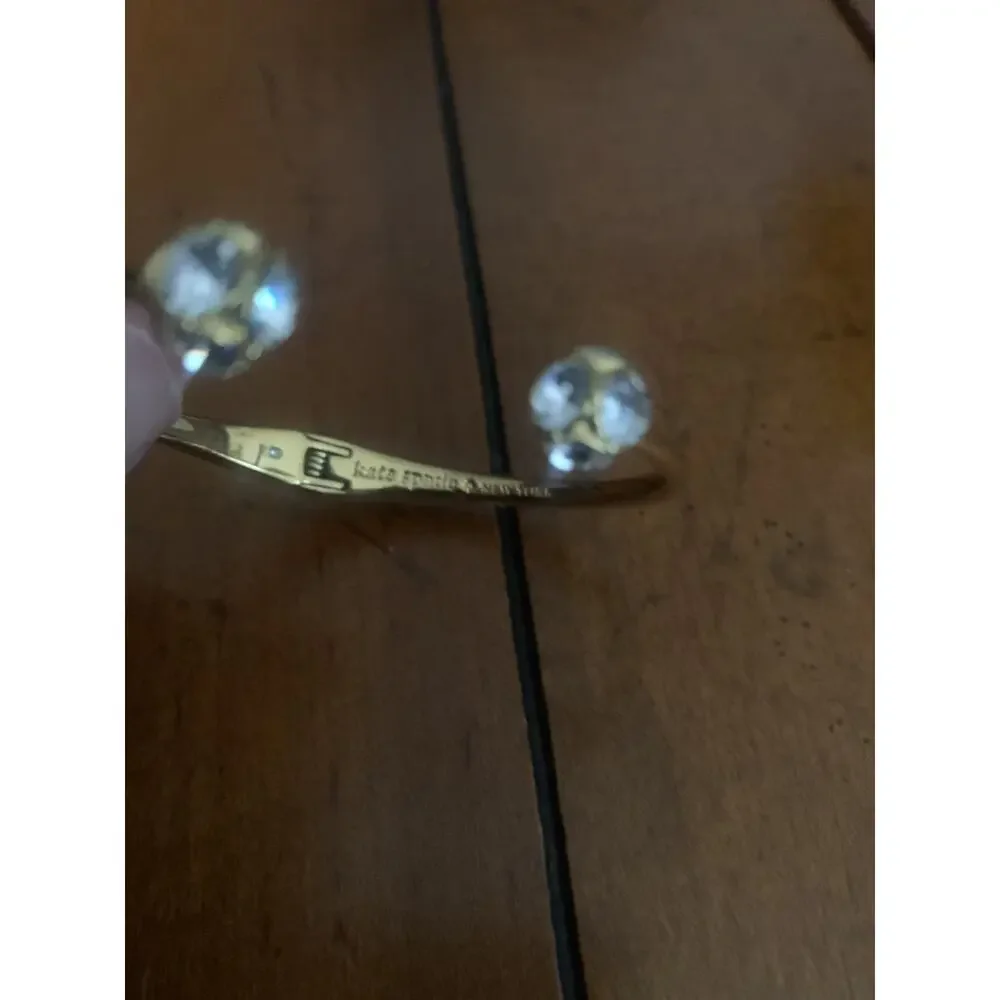 Kate Spade Lady Marmalade Gold Crystal Bracelet